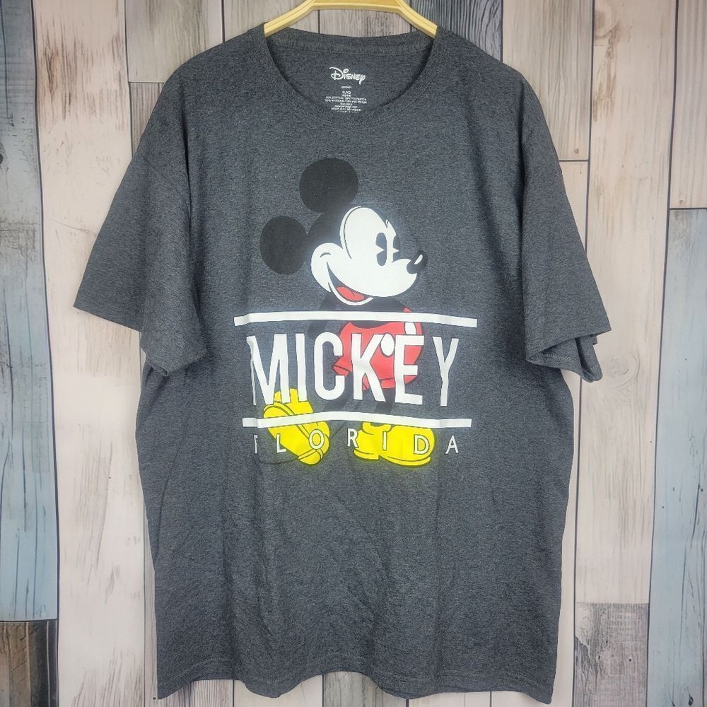 Mickey Mouse Florida Tshirt Black Size XL